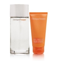 HAPPY by Clinique Gift Set for WOMEN: EAU DE PARFUM SPRAY 3.4 OZ & BODY SMOOTHER 2.5 OZ HAPPY by Clinique Gift Set for WOMEN: EAU DE PARFUM SPRAY 3.4 OZ & BODY SMOOTHER 2.5 OZ