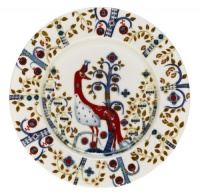 Iittala Taika Salad Plate, Black, 8-1/2-Inch Iittala Taika Salad Plate, Black, 8-1/2-Inch