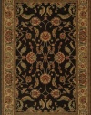 Karastan Ashara Collection Agra Black 4'3 X 6'