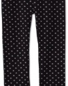 Baby Phat - Kids Girls 2-6x Tod Printed Legging, Black, 2T