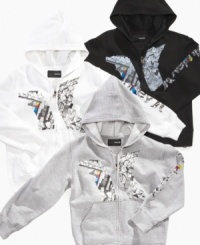 Pack it in. This zip-up hoodie from Hurley adds street style and some warmth this season. Pack it in. This zip-up hoodie from Hurley adds street style and some warmth this season.