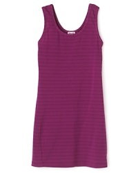 A soft and comfortable cotton blend with alluring tonal stripes makes this a must-have, wear-often top from Splendid Girl. A soft and comfortable cotton blend with alluring tonal stripes makes this a must-have, wear-often top from Splendid Girl.