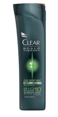 CLEAR MEN SCALP THERAPY Anti-Dandruff Shampoo, Cool Sport Mint, 12.9 Fluid Ounce CLEAR MEN SCALP THERAPY Anti-Dandruff Shampoo, Cool Sport Mint, 12.9 Fluid Ounce