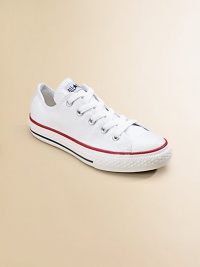 These comfortable, signature classics will look adorable with any outfit.Lace-up closure Canvas upper Cotton canvas lining Rubber sole Traditional Chuck insole Imported These comfortable, signature classics will look adorable with any outfit.Lace-up closure Canvas upper Cotton canvas lining Rubber sole Traditional Chuck insole Imported