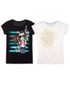 In this graphic tee from Levi's, she'll have style so stunning everyone will have to go running for their shades.