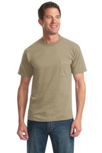Jerzees 5.6 oz., 50/50 Heavyweight Blend Pocket T-Shirt Jerzees 5.6 oz., 50/50 Heavyweight Blend Pocket T-Shirt