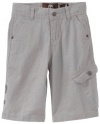 Timberland Boys 2-7 Tod Bowline Short, Gray, 4T