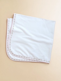 The softest picot-edged cotton, accented with floral vine trim.Picot trimFloral accentsMachine washCottonImported The softest picot-edged cotton, accented with floral vine trim.Picot trimFloral accentsMachine washCottonImported