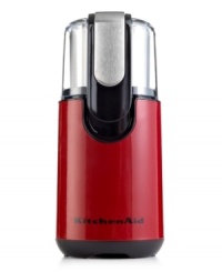 Cup half empty? The key to having fresh, hot coffee in your cup fast is all in the grinder. Enjoy convenience in your kitchen with this 4-ounce versatile powerhouse, which grinds and holds enough beans to brew 12 cups of coffee. With fingertip controls and a heavy-duty motor, this grinder brings your coffee house to life. 1-year warranty. Model BCG111. Cup half empty? The key to having fresh, hot coffee in your cup fast is all in the grinder. Enjoy convenience in your kitchen with this 4-ounce versatile powerhouse, which grinds and holds enough beans to brew 12 cups of coffee. With fingertip controls and a heavy-duty motor, this grinder brings your coffee house to life. 1-year warranty. Model BCG111.