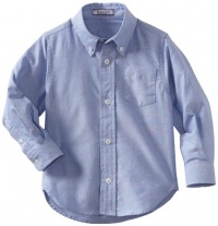 Kitestrings Boys 2-7 Toddler Solid Button Front Long Sleeve Shirt, Oxford Blue, 2T Kitestrings Boys 2-7 Toddler Solid Button Front Long Sleeve Shirt, Oxford Blue, 2T