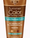 Banana Boat, Summer Color Self-Tanning Lotion, Light/Medium Color, for all Skin Tones, 6-Ounce Tubes (Pack of 3)