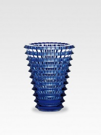 This dynamic vase is handcrafted in France with a myriad of facets to catch the light of a candle, lamp or sun. From the Eye Collection Full-lead crystal 9¼ high Hand wash Made in France Additional InformationShipping timeline for this itemThis item cannot be shipped via Rush, Next Business Day, Saturday delivery.Please click here if shipping to California.This item cannot be shipped to a P.O. Box, APO/FPO or U.S. Territory. This dynamic vase is handcrafted in France with a myriad of facets to catch the light of a candle, lamp or sun. From the Eye Collection Full-lead crystal 9¼ high Hand wash Made in France Additional InformationShipping timeline for this itemThis item cannot be shipped via Rush, Next Business Day, Saturday delivery.Please click here if shipping to California.This item cannot be shipped to a P.O. Box, APO/FPO or U.S. Territory.