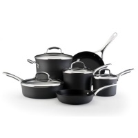 KitchenAid Gourmet Hard Anodized Nonstick 10-Piece Cookware Set KitchenAid Gourmet Hard Anodized Nonstick 10-Piece Cookware Set