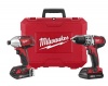 Milwaukee 2691-22 18-Volt Compact Drill and Impact Driver Combo Kit