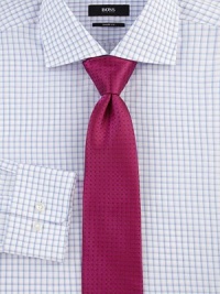 A spring-ready plaid in soft hues on pure cotton. Spread collarButton frontBarrel cuffsCottonMachine washImported A spring-ready plaid in soft hues on pure cotton. Spread collarButton frontBarrel cuffsCottonMachine washImported