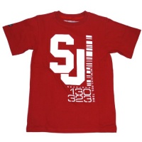 Sean John Boys 4-7 Carbon T-Shirt (4, Red)