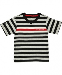 Sean John Outlier V-Neck T-Shirt (Sizes 2T - 4T) - black, 2t Sean John Outlier V-Neck T-Shirt (Sizes 2T - 4T) - black, 2t