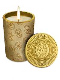 So in-demand is Bond No. 9 Perfume, our provocative East-West signature blend of oriental oud and beautifully balanced rose, along with edible almond and caramel now comes in a signature candle. Burn time is approximately 60 hours. So in-demand is Bond No. 9 Perfume, our provocative East-West signature blend of oriental oud and beautifully balanced rose, along with edible almond and caramel now comes in a signature candle. Burn time is approximately 60 hours.