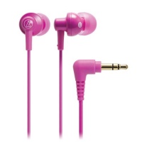 Audio Technica ATH-CKL200 Earbuds - Pink Audio Technica ATH-CKL200 Earbuds - Pink