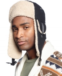 Rock a woodland look that's urban ready with this cool trapper hat from Sean John. Rock a woodland look that's urban ready with this cool trapper hat from Sean John.