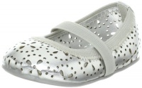 Stuart Weitzman Layette Baby Greige Ballet Flat (Infant/Toddler),Silver,1 M US Infant Stuart Weitzman Layette Baby Greige Ballet Flat (Infant/Toddler),Silver,1 M US Infant