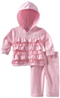Calvin Klein Baby-Girls Newborn Hooded Top And Legging Calvin Klein Baby-Girls Newborn Hooded Top And Legging