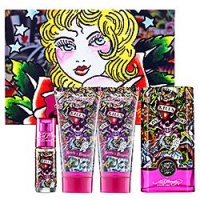Ed Hardy Hearts and Daggers 4 Piece Gift Set (3.4 Oz Eau De Parfum, 3 Oz Body Lotion, 3 Oz Shower Gel & .25 Oz Eau De Parfum Mini Fragrance) Ed Hardy Hearts and Daggers 4 Piece Gift Set (3.4 Oz Eau De Parfum, 3 Oz Body Lotion, 3 Oz Shower Gel & .25 Oz Eau De Parfum Mini Fragrance)