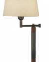 Robert Abbey Wonton Collection Bronze Swing Arm Table Lamp