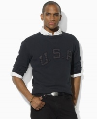 The vintage fleece crew neck sweatshirt is the perfect casual option for the leisurely gentleman who embraces both comfort and classic style. (Clearance) The vintage fleece crew neck sweatshirt is the perfect casual option for the leisurely gentleman who embraces both comfort and classic style. (Clearance)