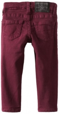 True Religion Girls 2-6X Casey Stitch Pant, Bordeaux, 2 True Religion Girls 2-6X Casey Stitch Pant, Bordeaux, 2