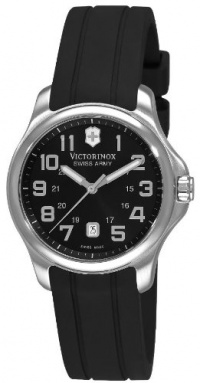 Victorinox Swiss Army Women's 241367 Officer's Black Dial Watch Victorinox Swiss Army Women's 241367 Officer's Black Dial Watch