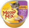 Meow Mix Tender Favorites Real Turkey & Giblets in Sauce, 2.75-Ounce Cups (Pack of 24)