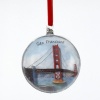 Kurt Adler T0728 San Francisco Golden Gate Bridge Ornament, 4-Inch