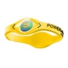 Power Balance Silicone Wristband Yellow/black - MEDIUM