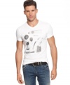 What you won't see anywhere else: This collector's edition graphic tee from Armani Jeans. Exclusive to Macy's.