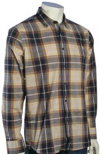 Volcom Y Factor LS Button Down Shirt - Smoke Volcom Y Factor LS Button Down Shirt - Smoke