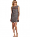 Suzi Chin Women's Lace Cap Sleeve Dress