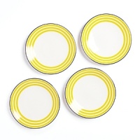 Perfect for small bites, kate spade new york's Sea Cliff Stripe plates are sunny and refined. Perfect for small bites, kate spade new york's Sea Cliff Stripe plates are sunny and refined.