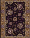 Dalyn Rugs Galleria Gl 5 Eggplant, 5-Feet by 7-Feet 6-Inch