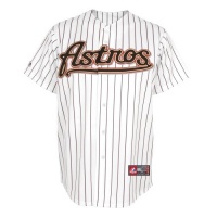 MLB Mens Houston Astros Home Replica Baseball Jersey MLB Mens Houston Astros Home Replica Baseball Jersey