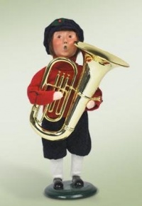 Byers' Choice Salvation Army - Boy with Tuba Byers' Choice Salvation Army - Boy with Tuba