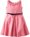 Hartstrings Girls 2-6X Toddler Heavy Sleeveless Dress, Bubblegum, 2T