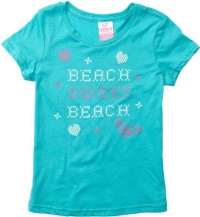 Roxy Kids T Shirt Turquoise, Small (4) Roxy Kids T Shirt Turquoise, Small (4)