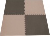 Tadpoles 4 Piece Playmat Set, Taupe/Brown