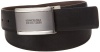 Kenneth Cole Reaction Mens Glove Grain Reversible Dress Belt With Brushed Nickel Plaque Buckle