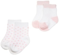 Little Me Beary Sweet Socks, Light Pink, 2 Pack Little Me Beary Sweet Socks, Light Pink, 2 Pack