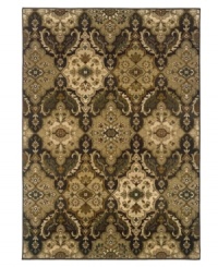 The Odyssey area rug from Sphinx is cross-woven of 36 different colors which gives its timeless medallion motif incredible depth and textural interest. Intricately woven of pure polypropylene for exquisite strength and softness. The Odyssey area rug from Sphinx is cross-woven of 36 different colors which gives its timeless medallion motif incredible depth and textural interest. Intricately woven of pure polypropylene for exquisite strength and softness.