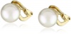 Majorica 12mm White Clipped Earrings
