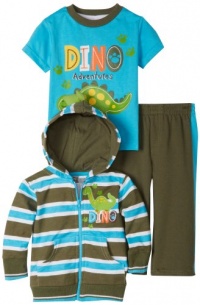 Little Rebels Baby-Boys Infant 3 Piece Hooded Jacket, Pullover and Pant, Green, 24 Months Little Rebels Baby-Boys Infant 3 Piece Hooded Jacket, Pullover and Pant, Green, 24 Months