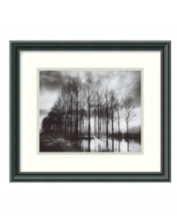 Framed, matted and captured in classic black and white, Bill Phillip's Trees in Normandy art print fills your home with the serene stillness of winter. Framed, matted and captured in classic black and white, Bill Phillip's Trees in Normandy art print fills your home with the serene stillness of winter.